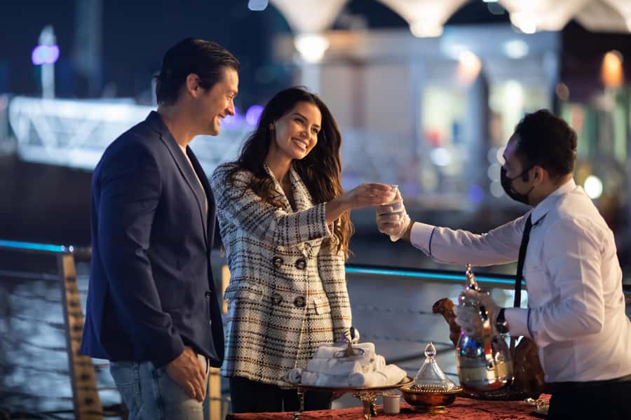 Dubai: Luxury Canal Dinner Cruise with Optional Transfers - Boarding at Dubai Festival City