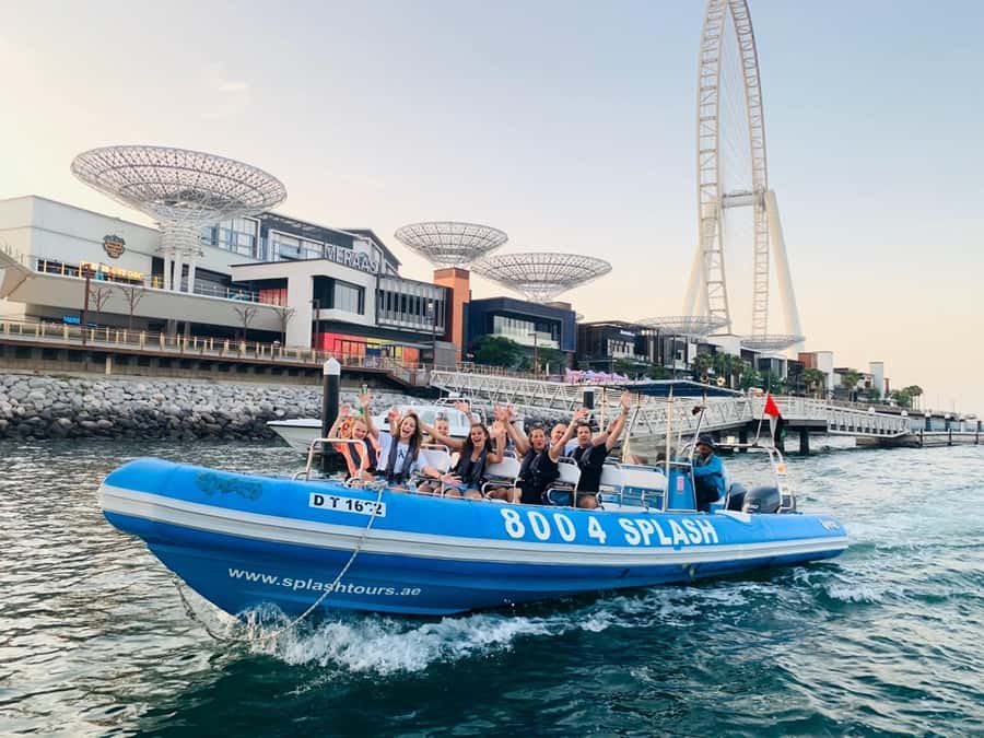 Dubai Marina : 1.5-Hour Atlantis Sightseeing Speedboat Tour - Key points at a glance