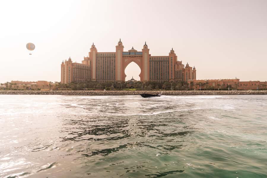 Dubai Marina: 1-Hour Luxury Sightseeing Speedboat Tour - Through the Dubai Marina canal