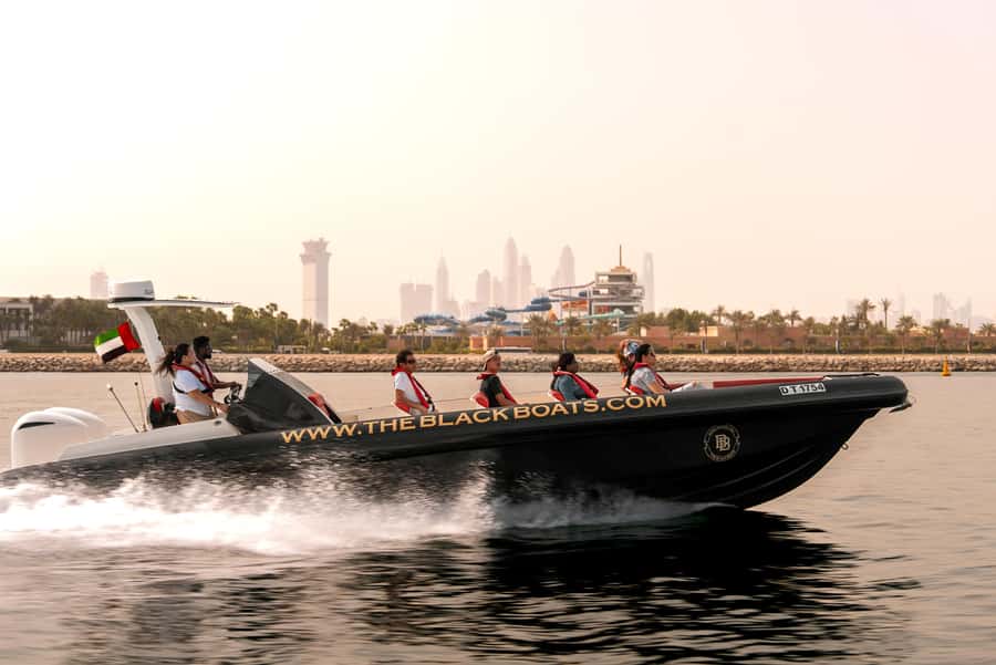 Dubai Marina: 1-Hour Luxury Sightseeing Speedboat Tour - What the boats feel like on board