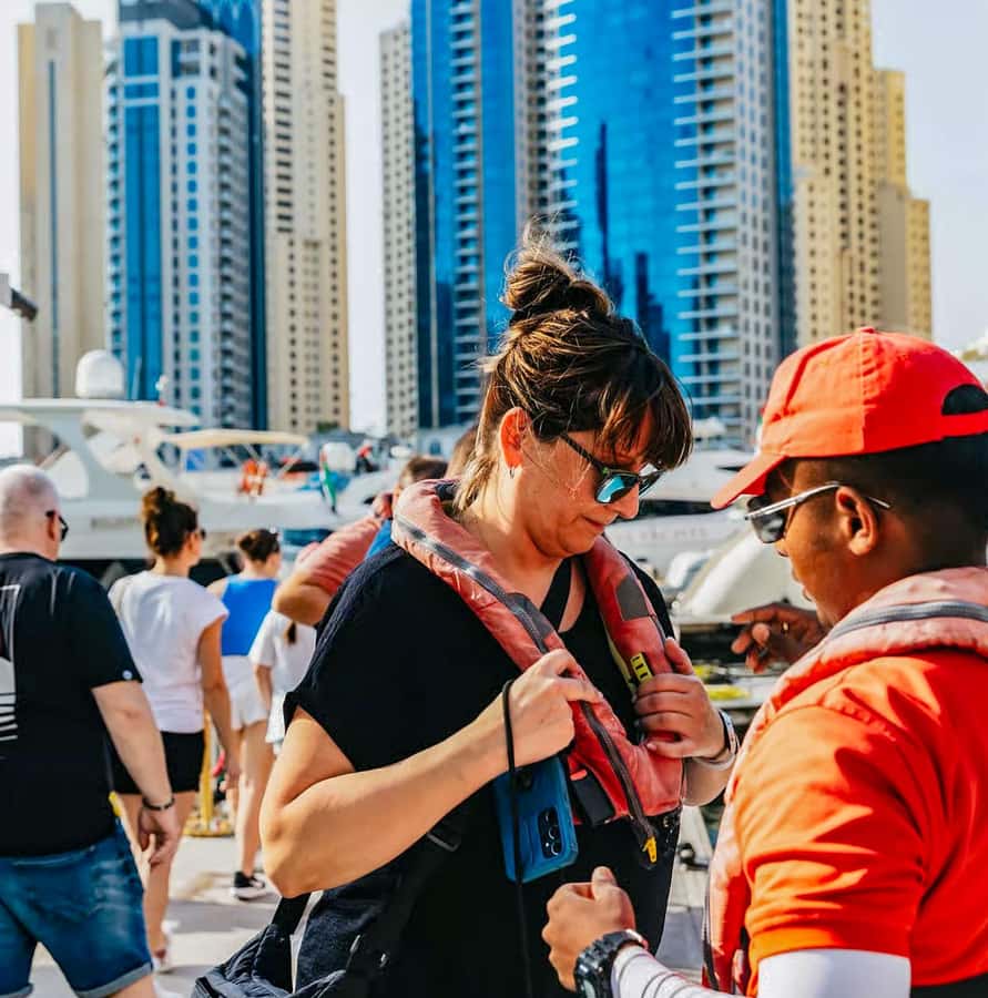 Dubai: Marina, Atlantis, Palm & Burj Al Arab Speedboat Tour - Jumeirah Beach and the open-water rush