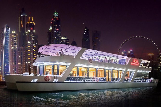 Dubai Marina Dinner Cruise with Live Music & Open Bar - How much value do you get for $47?