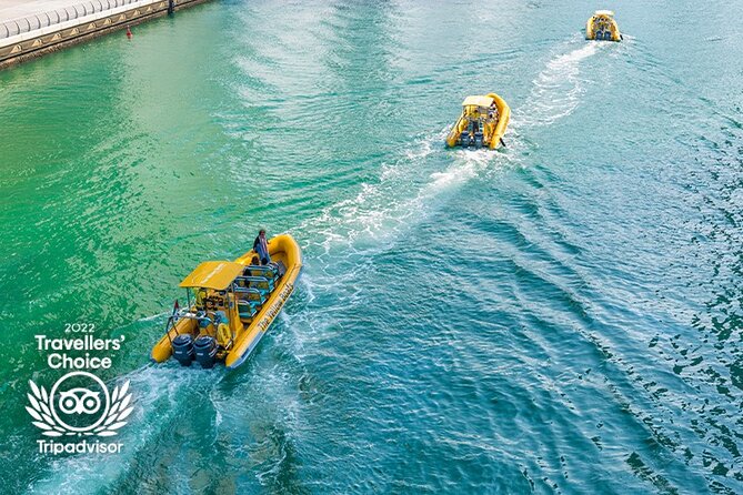 Dubai Marina Guided Sightseeing High-Speed Boat Tour - Burj Al Arab and the final run