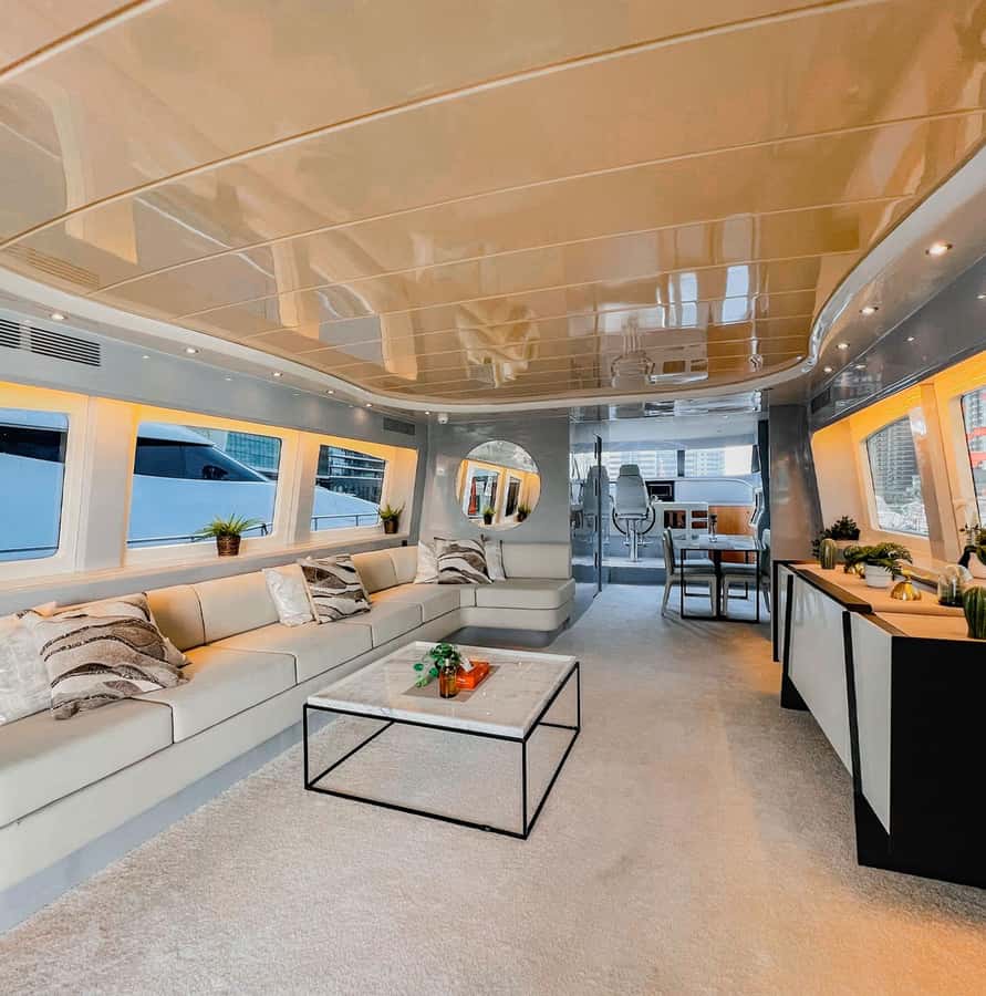 Dubai Marina: Luxury Yacht Tour with Breakfast or BBQ Option - The crew, guide, and onboard atmosphere