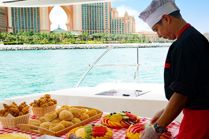Dubai Marina Yacht Tour with Optional Breakfast or BBQ - Daylight, sunset, or night