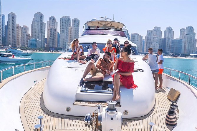 Dubai Marina Yacht Tour with Optional Breakfast or BBQ - From Ain Dubai to the open Gulf