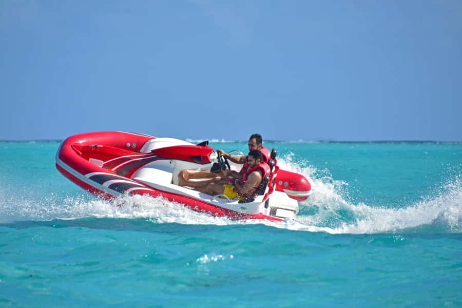 Dubai: Private Self-Drive SeaKart Jet Ski Boat Tour - Seeing The World Islands from the water