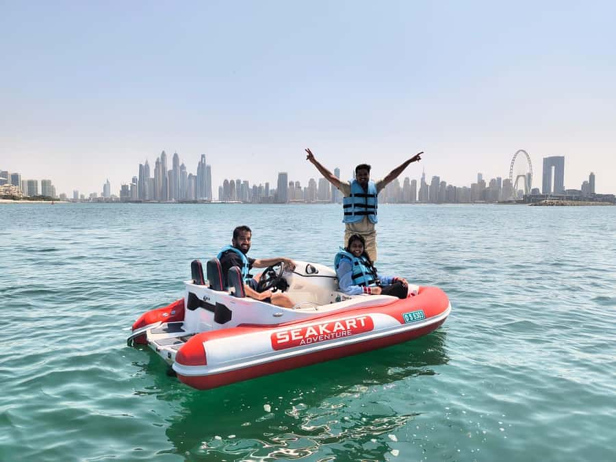 Dubai: Private Self-Drive SeaKart Jet Ski Boat Tour - Safety, comfort, and who should skip it