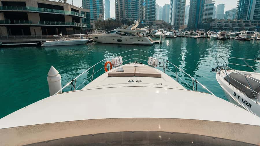 Dubai: Sunset & Night Cruise with Bites and Drinks - The Burj Al Arab view and the open-water feeling