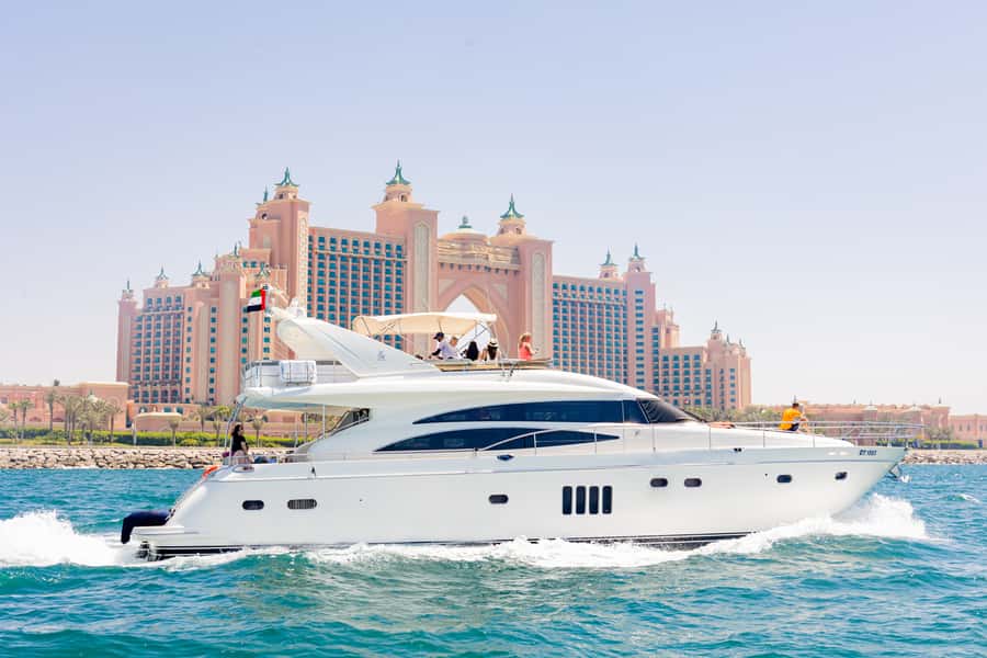 Dubai: The Luxury Yacht Tour with Live BBQ Option - Leaving the yacht club for the Marina