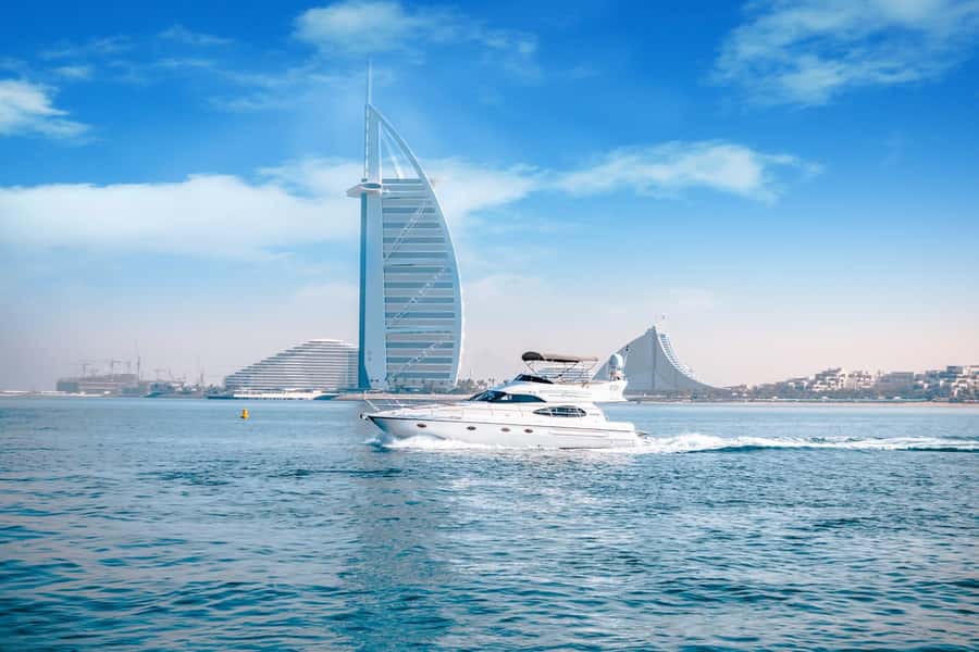 Dubai Yacht Tour - Boat Trip upto 12 guests Private event - The yacht feels comfortable rather than purely decorative
