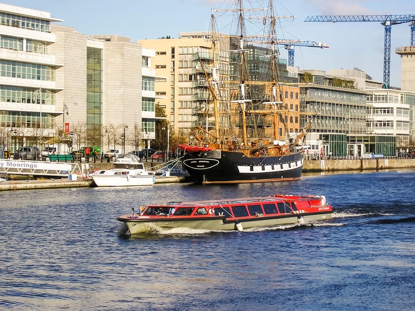 Dublin: River Liffey Sightseeing Cruise - Docklands and the edge of Dublin Port