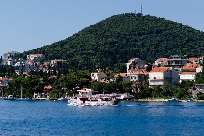 Dubrovnik: 3 Islands Boat Tour with Lunch & drinks(FR, ES, EN) - Koločep finishes the island circuit