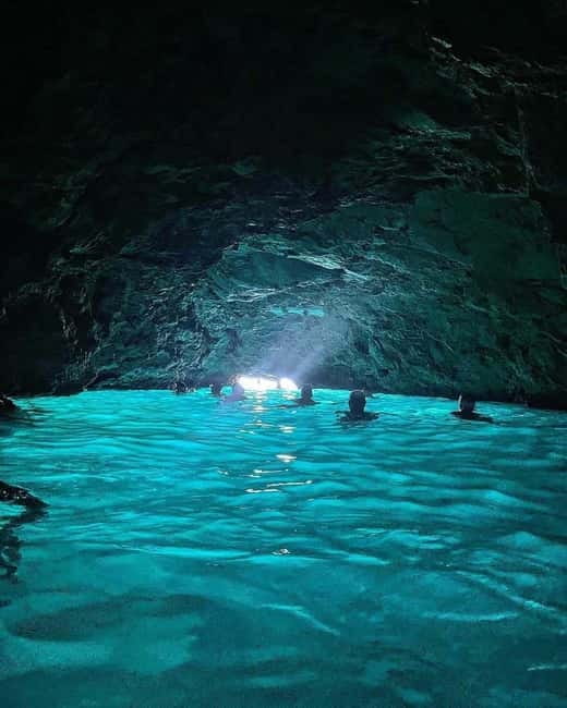 Dubrovnik: Blue Cave, Green Cave & Sunj Beach Speedboat Tour - Key points at a glance