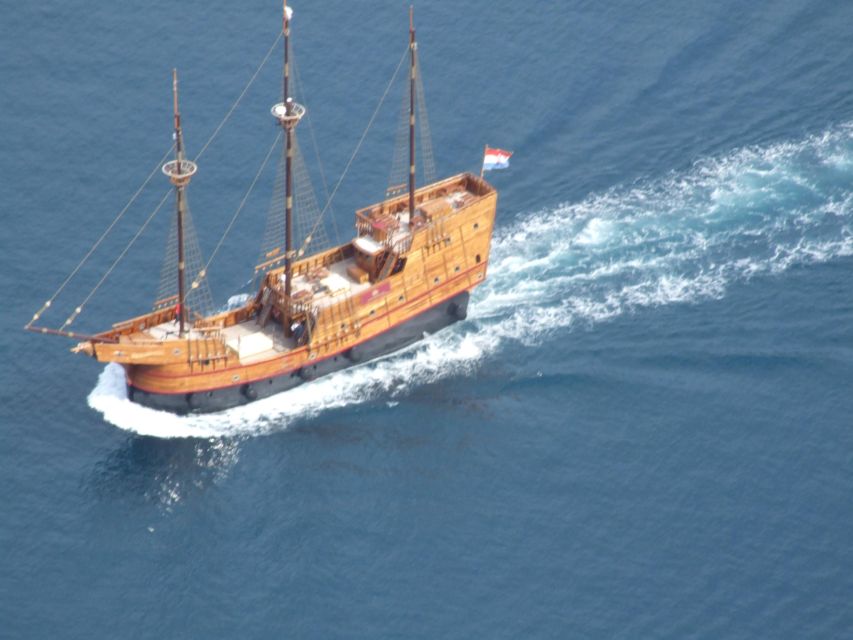 Dubrovnik: Elaphiti Island Luxury Pirate Ship Cruise - Food, drinks, and the real cost