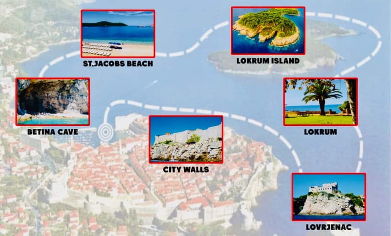 Dubrovnik: Lokrum Island and Betina Cave Boat Tour - Two hours on Lokrum Island