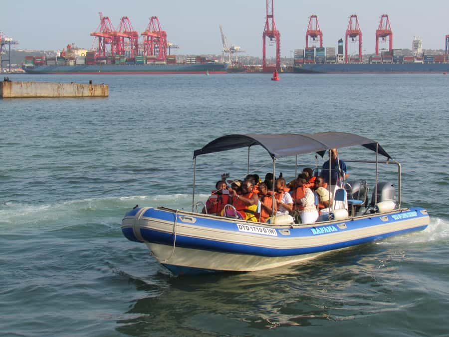 Durban: 1-Hour Boat Cruise from Wilson's Wharf - The beachfront from a new angle