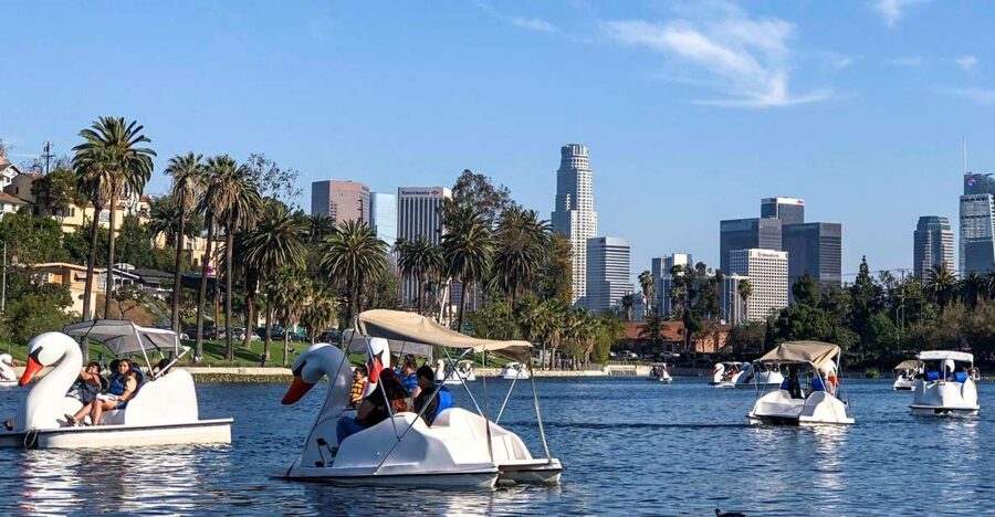 Echo Park Lake: Swan Pedal Boat Rental - Key points to know before you book