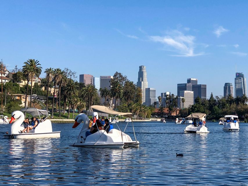 Echo Park Lake: Swan Pedal Boat Rental - Why a swan boat is a fun way to see Echo Park Lake