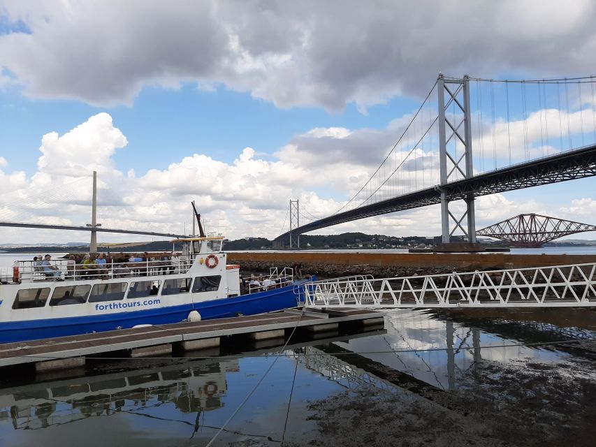 Edinburgh: 'Firth of Forth' Three Bridges Sightseeing Cruise - Edinburgh skyline and the Kingdom of Fife