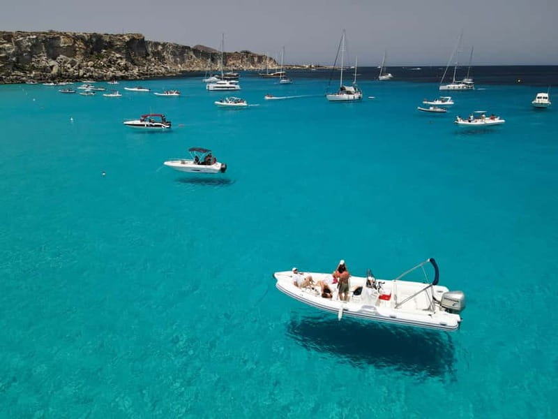 Egadi Boat Experience: Favignana & Levanzo from Trapani - Lovers’ Cave and the small beach inside