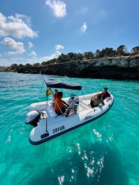 El Arenal: Private Mallorca Boat Rental (No License Needed) - Cala Blava and the first open-water views