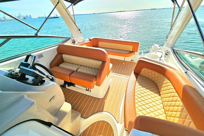 Explore Miami in Style: Private Boat Cruise Tour with Captain - A close look at Miami’s cruise port