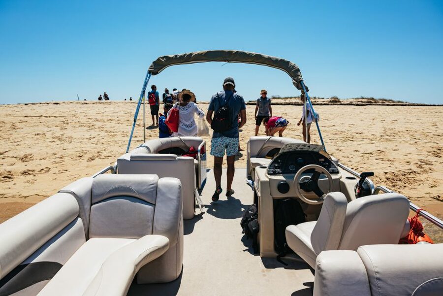 Faro: Deserta Island and Farol Island Catamaran Boat Trip - What the $47 price gets you