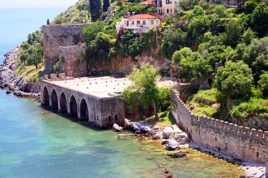 From Alanya: Boat Tour with Unlimited Soft Drinks and Lunch - Boarding the double-decker Neptun Express Yacht
