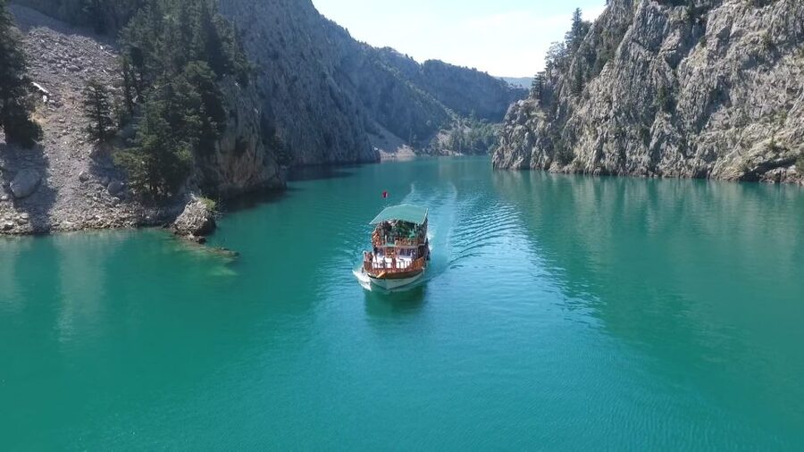 From Alanya: Green Canyon Day Trip with Lunch and Boat Ride - Swimming in clear mountain water