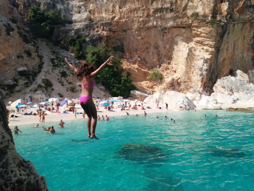 From Arbatax: Full-Day Guided Boat Tour of the Baunei Coast - Cala Sisine closes the beach circuit