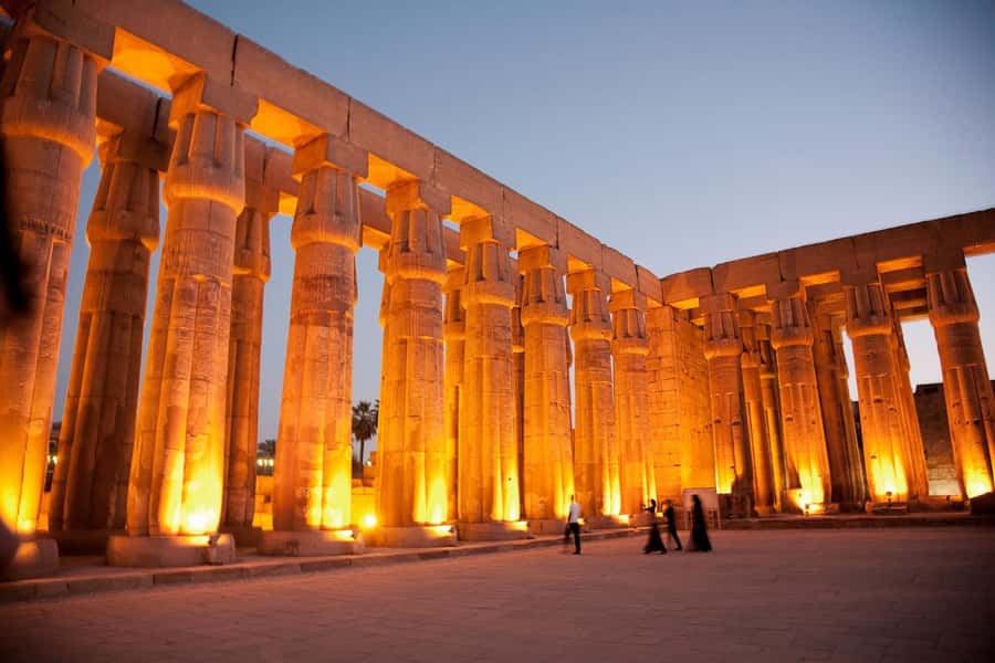 From Aswan:4 Days Nile Cruise Luxor Abu Simbel & Air Balloon - Day 1: High Dam, Philae, and your first night aboard