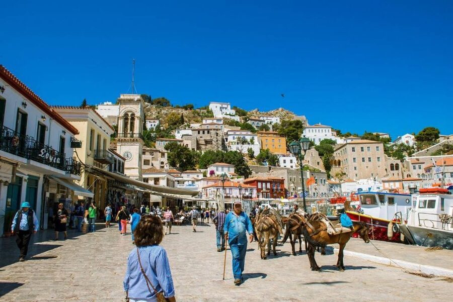 From Athens: Day Cruise to Hydra, Poros & Aegina with Lunch - Boarding at Marina Kalitheas