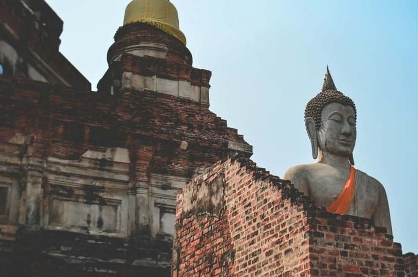 From Bangkok: Ayutthaya Heritage Tour with Sunset Boat Ride - The fruit market and the snack box