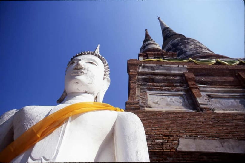From Bangkok: Ayutthaya Heritage Tour with Sunset Boat Ride - Wat Chaiwatthanaram at the day’s best light