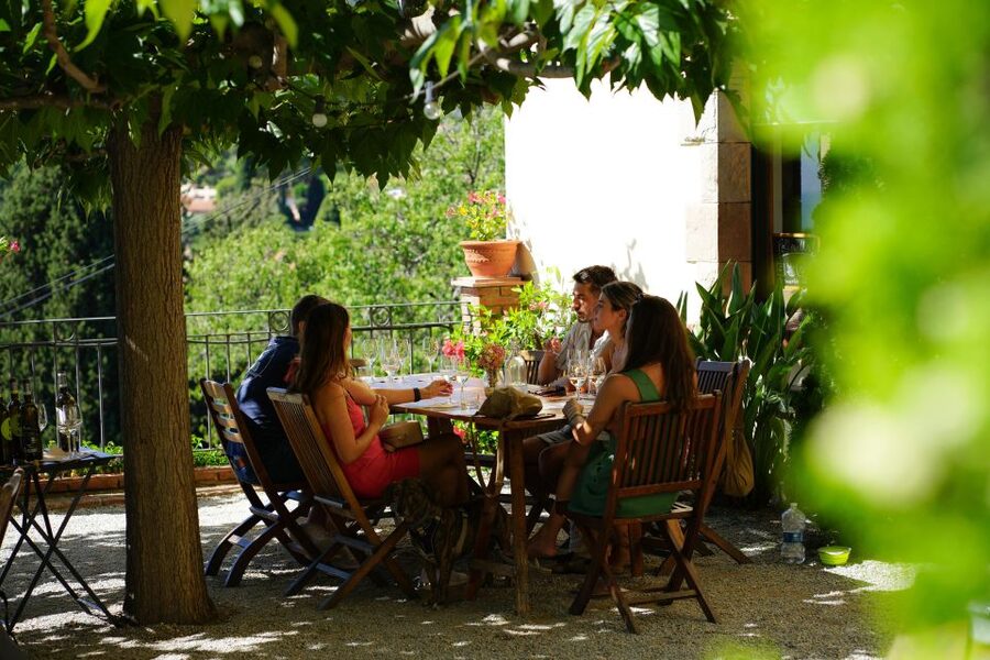 From Barcelona: E-Bike and Sailing Tour with Wine Tastings - Riding from Barcelona toward Alella