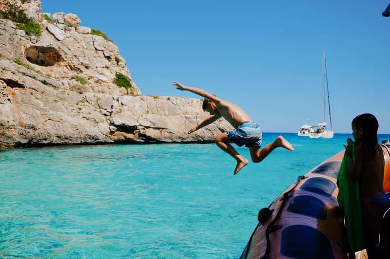 From Cala Figuera: Boat Tour to Cala Marmols & Caló de Moro - What the boat ride feels like in real conditions