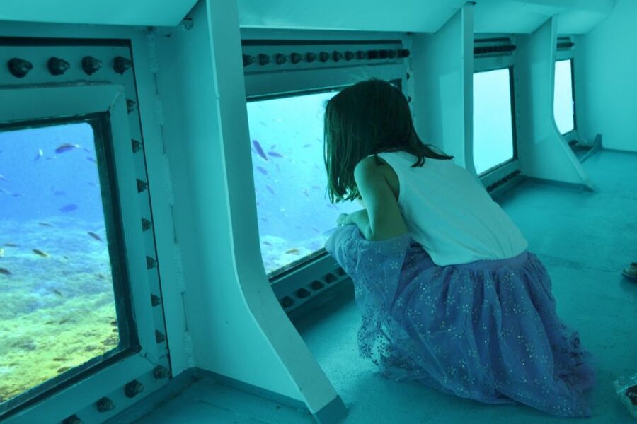 From Cala Millor: East Coast Glass-Bottom Boat Trip - The 3-hour cruise to Cala Romantica