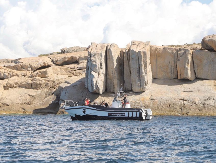 From Calvi: 2-Hour Sunset Cruise to Revellata Peninsula - The swim at Alga Beach