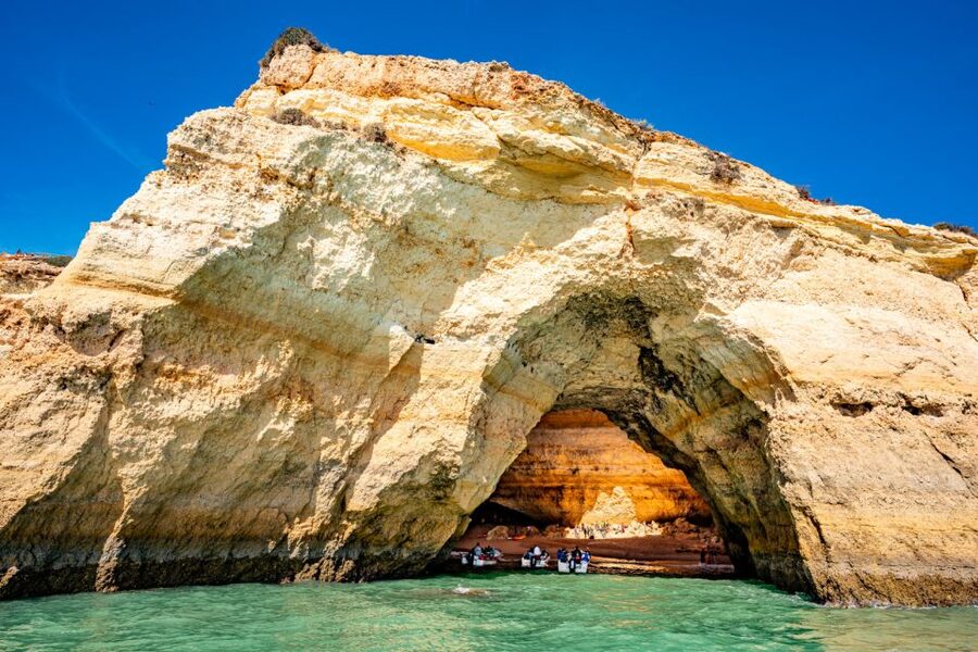 From Carvoeiro: Benagil Caves and Praia da Marinha Boat Trip - Smaller caves and the value of the boat