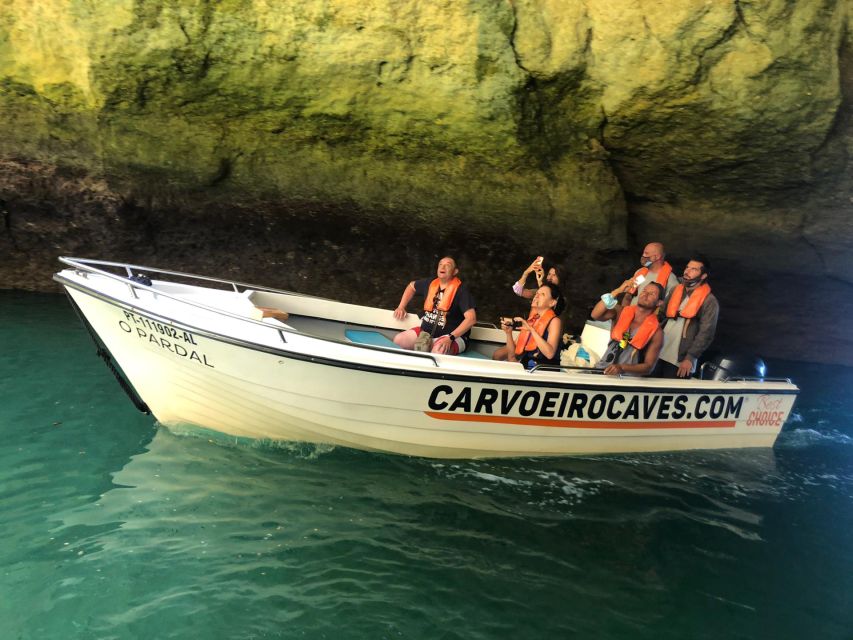 From Carvoeiro: Benagil Caves and Praia da Marinha Boat Trip - Praia da Marinha and its famous arches
