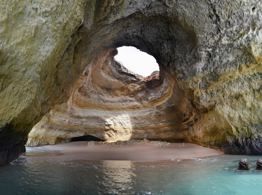 From Carvoeiro: Benagil Caves and Praia da Marinha Boat Trip - The first stretch: Carvoeiro, Algar Seco, and hidden coves