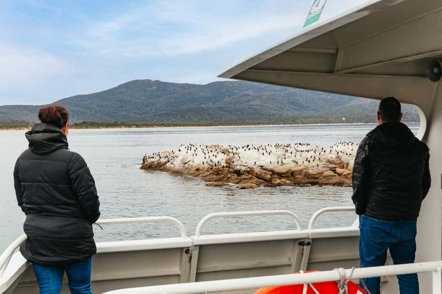 From Coles Bay: Wineglass Bay Cruise with Lunch - Lunch in the Vista Lounge