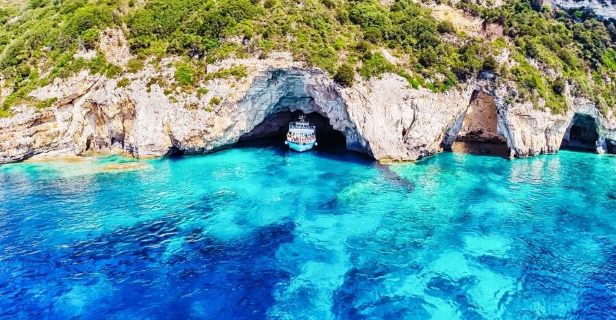 From Corfu: Day Cruise to Paxos, Antipaxos, and Blue Caves - Antipaxos gives you the main swim