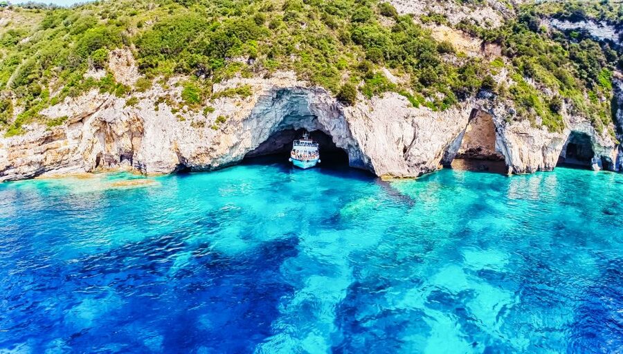 From Corfu: Day Cruise to Paxos, Antipaxos, and Blue Caves - What the $53 price really includes