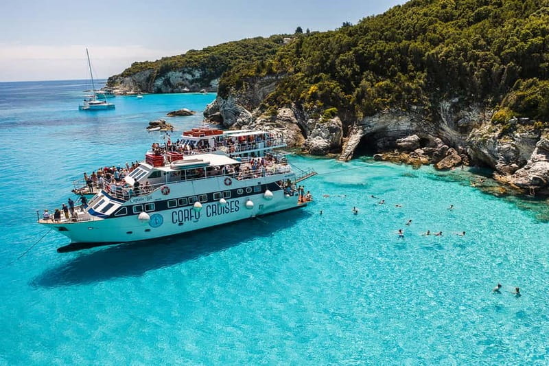 From Corfu: Day Cruise to Paxos, Antipaxos, & the Blue Caves - What this Corfu island cruise is really like