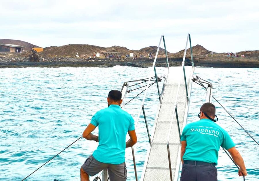 From Corralejo: Lobos Island Boat and Snorkel Activity - Climb La Caldera for the big view