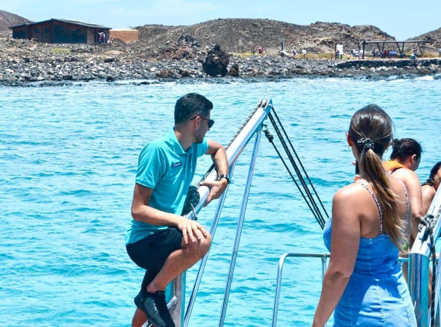 From Corralejo: Lobos Island Boat and Snorkel Activity - What to pack for the volcanic ground and bright sun