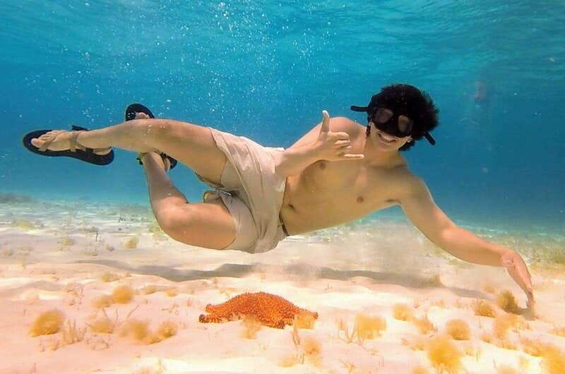 From Cozumel: 3 Reefs Boat Tour with Drinks and Snorkeling - Playa el Cielo and the famous starfish stop