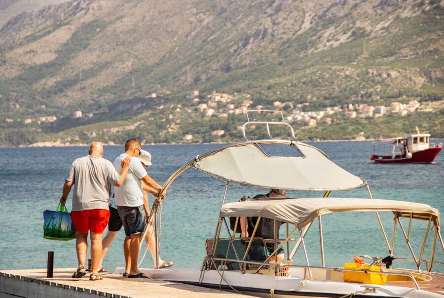 From Dubrovnik/Cavtat: Blue Cave, Sunj Beach Speed Boat Tour - Drinks, music, and the mood on board